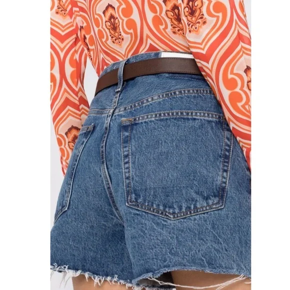 Levi’s REDONE Jean Denim SHORTS Size 27 - Picture 2 of 5